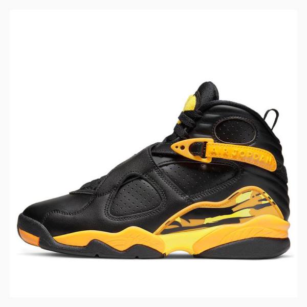 Air Jordan 8 Nike Wmns Zapatillas Mujer Negras Amarillo | JD-214IJ