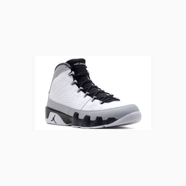 Air Jordan 9 Nike Retro Birmingham Barons Zapatillas Baloncesto Hombre Blancas Negras | JD-372ZA