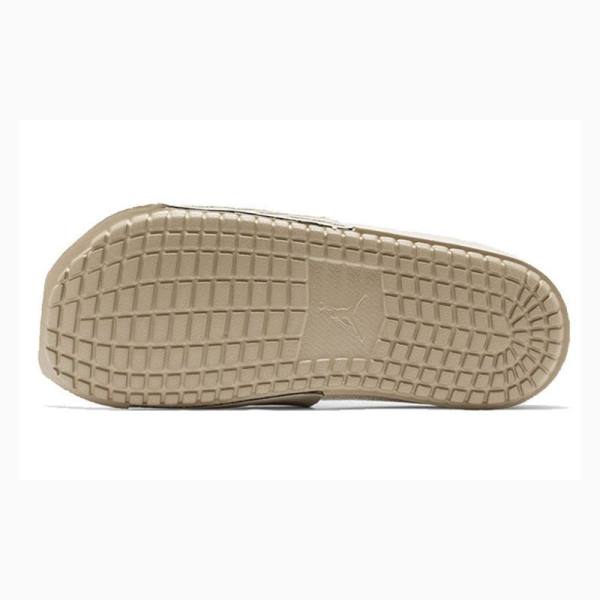 Air Jordan Nike Nola Chanclas Mujer Beige | JD-285DP