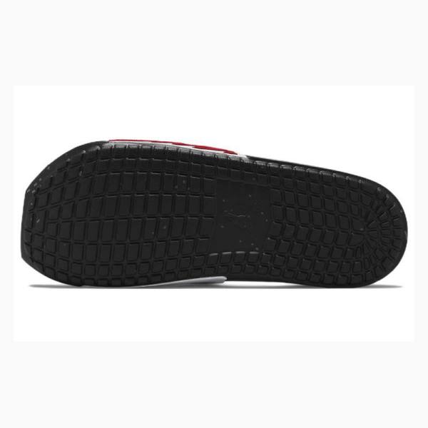 Air Jordan Nike Nola Chanclas Mujer Negras Blancas | JD-684ER