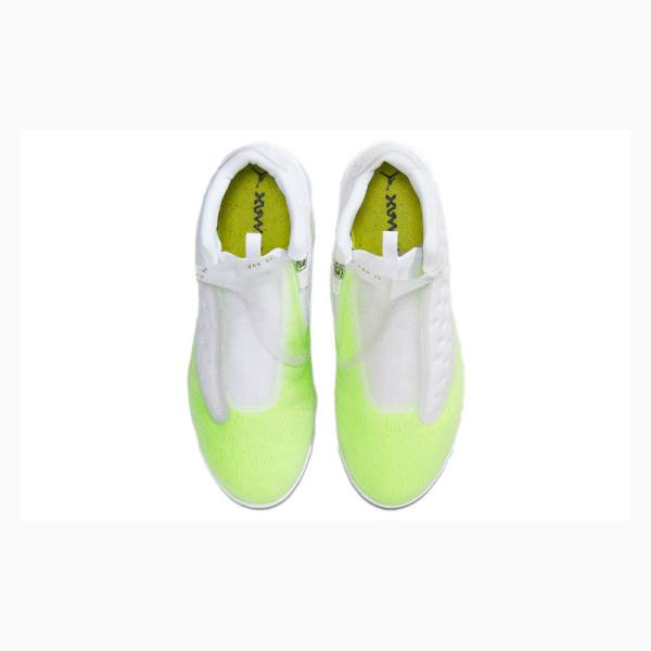 Air Jordan Nike Reign Volt Zapatillas Baloncesto Mujer Blancas Verde | JD-578UT