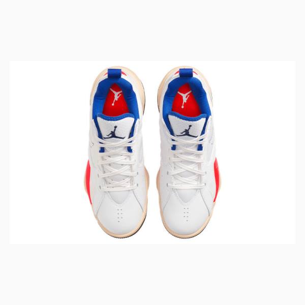 Air Jordan Nike Zoom 92 Ultramarine Zapatillas Baloncesto Mujer Blancas Azules Rojas | JD-874YN